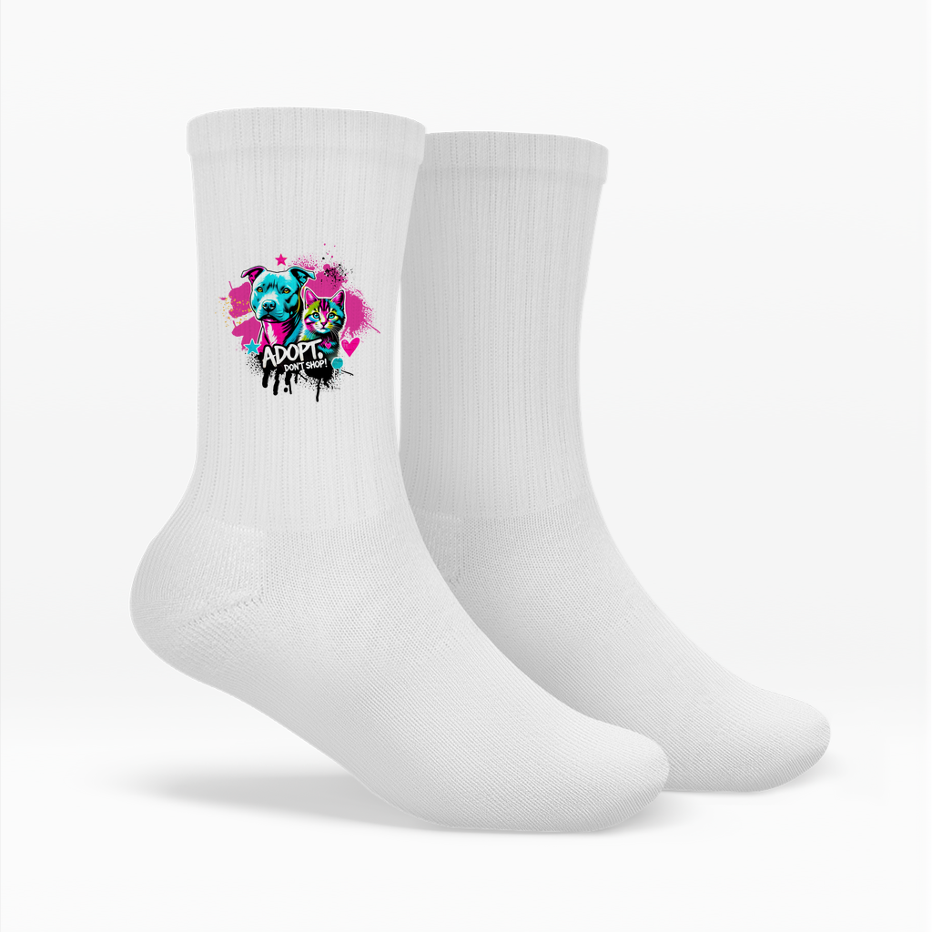 Adopt don't Shop - Socken - PetArt