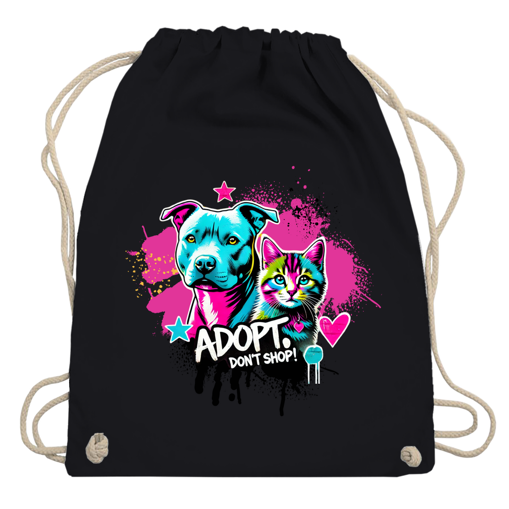Adopt don't Shop - Turnbeutel - PetArt