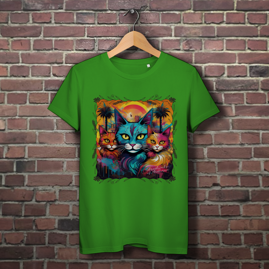 Streetcats of Mallorca - Damen Premium Bio T-Shirt - PetArt