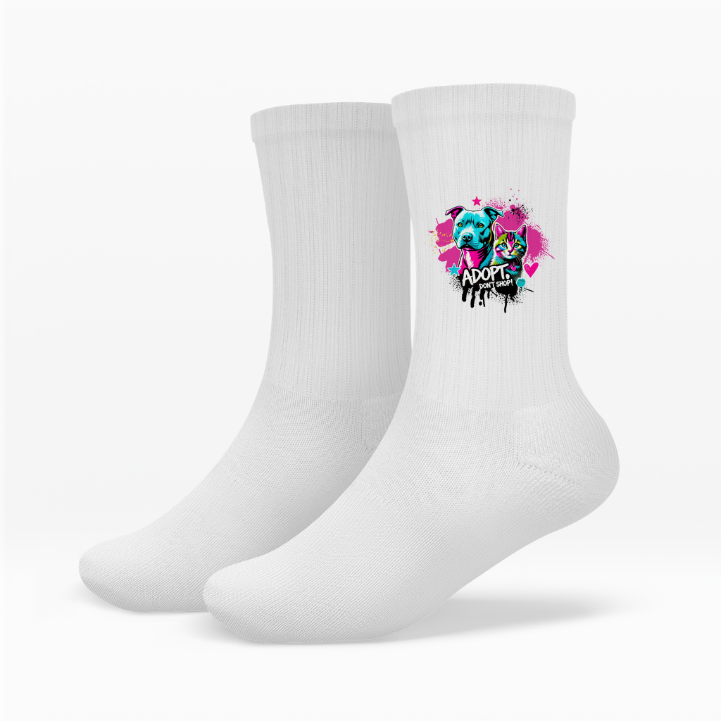 Adopt don't Shop - Socken - PetArt