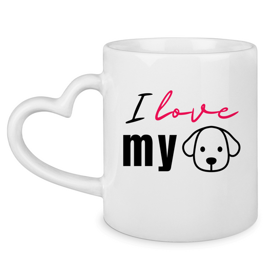 I Love my Dog - Tasse zweifarbig I Love my Dog - PetArt