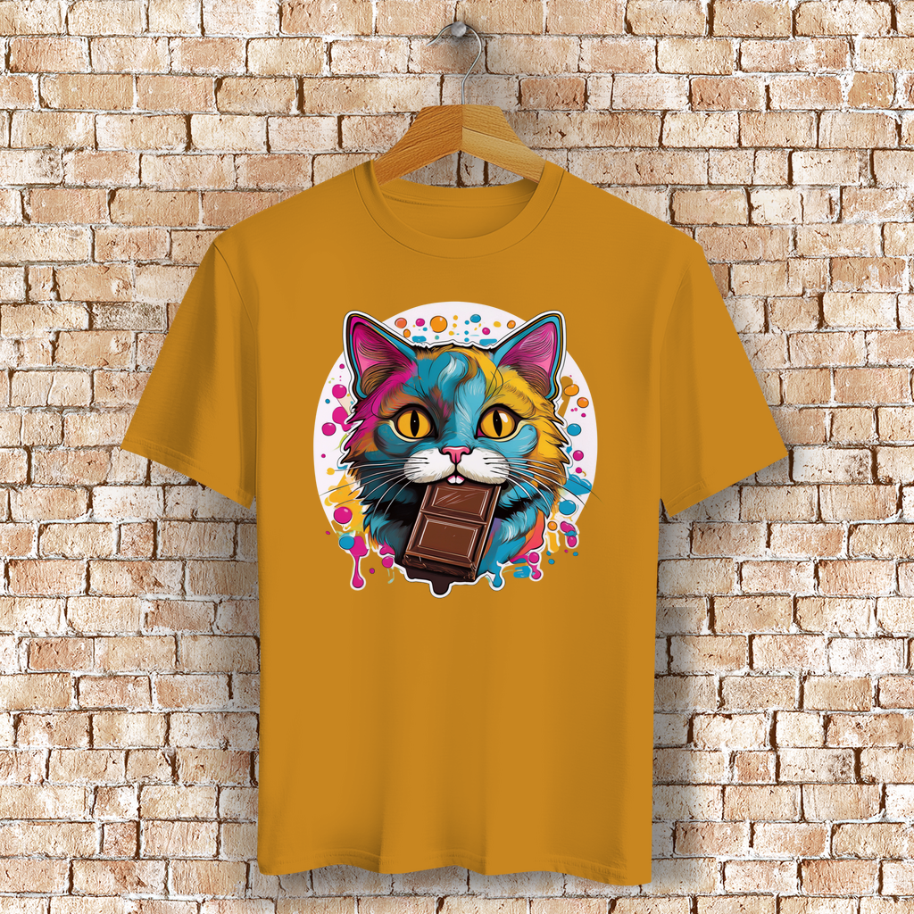 Unisex T-Shirt -  "Tierschutz ist wie Schokolade" - PetArt