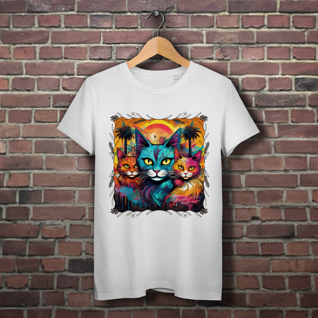 Streetcats of Mallorca - Damen Premium Bio T-Shirt - PetArt