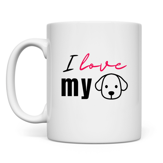 I Love my Dog - Tasse - PetArt