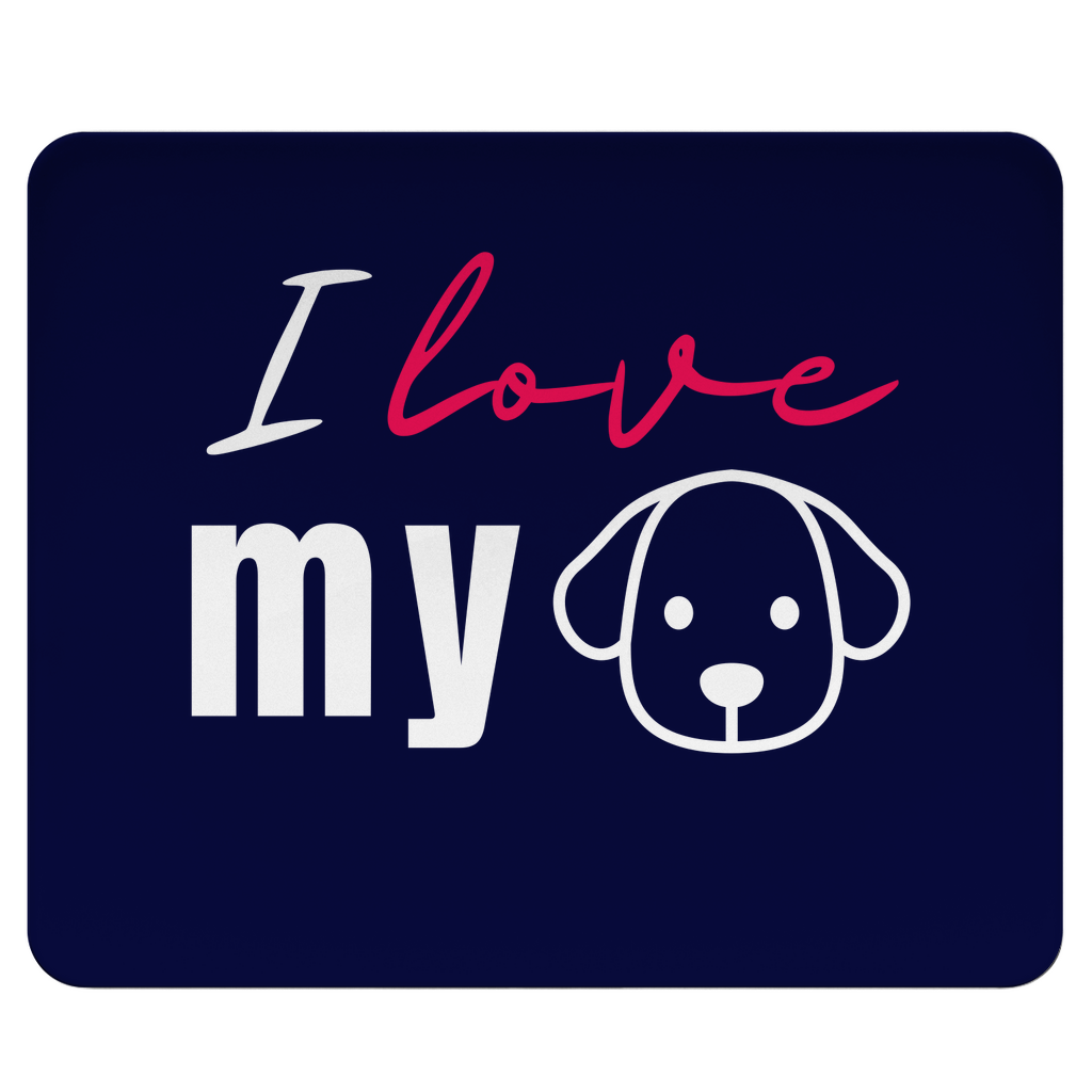 I Love my Dog - Mousepad - PetArt