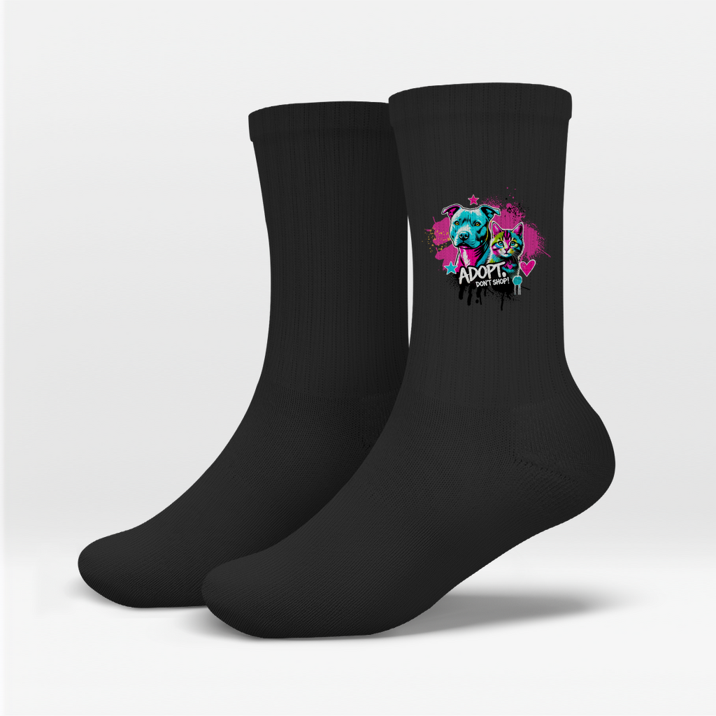 Adopt don't Shop - Socken - PetArt