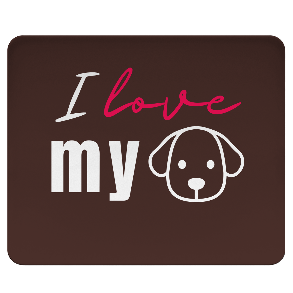 I Love my Dog - Mousepad - PetArt