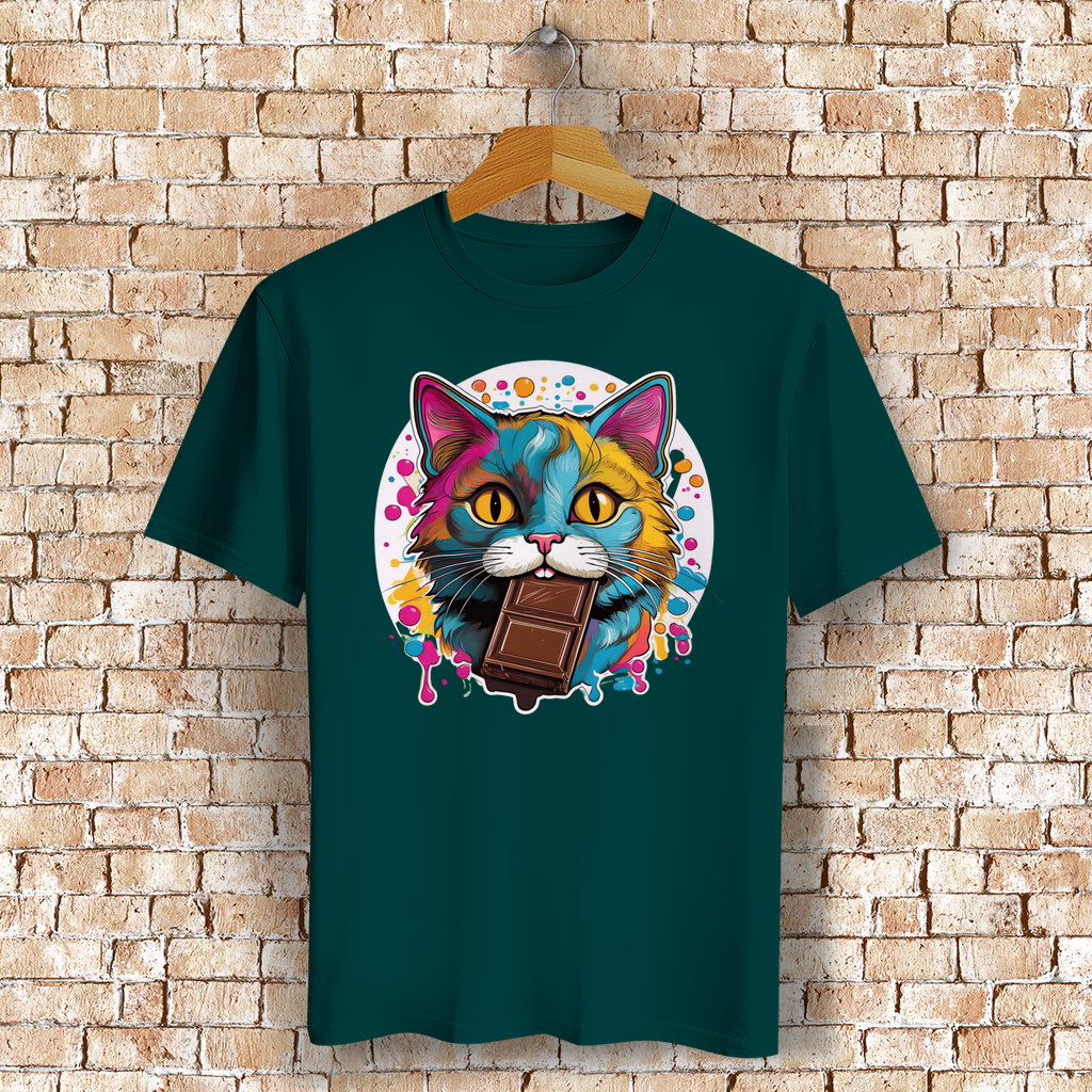 Unisex T-Shirt -  "Tierschutz ist wie Schokolade" - PetArt