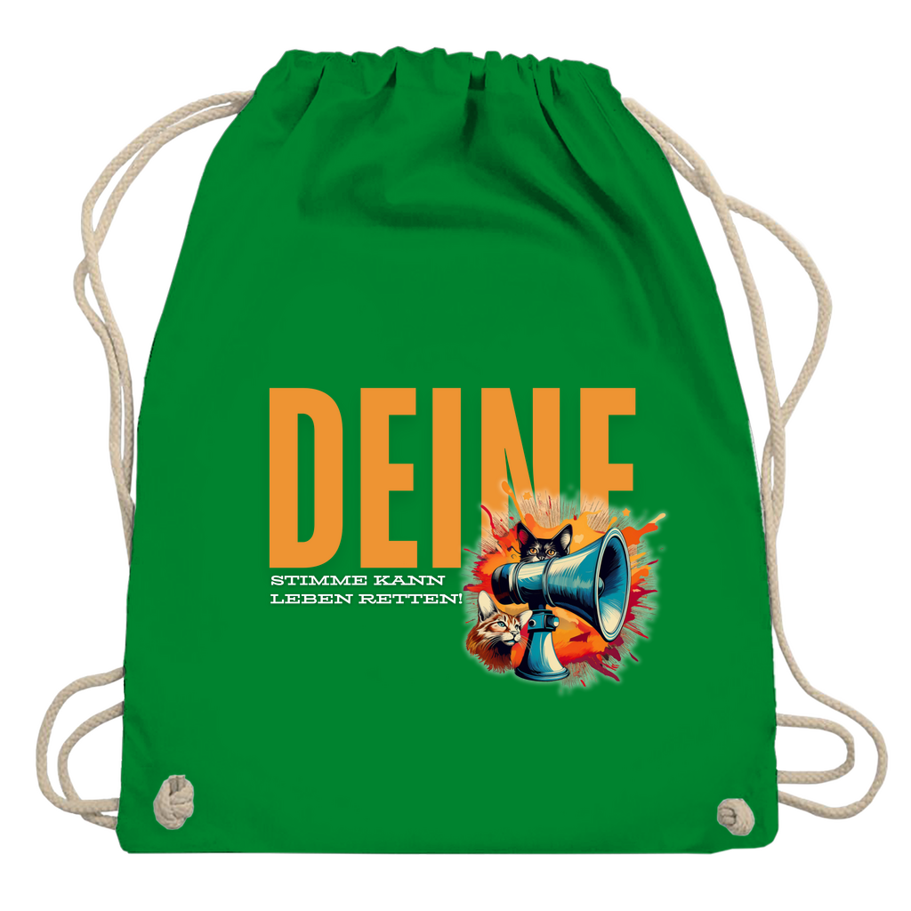 Deine Stimme - Turnbeutel - PetArt