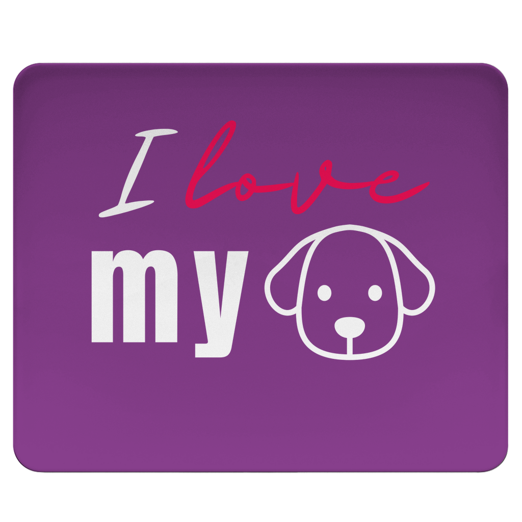 I Love my Dog - Mousepad - PetArt