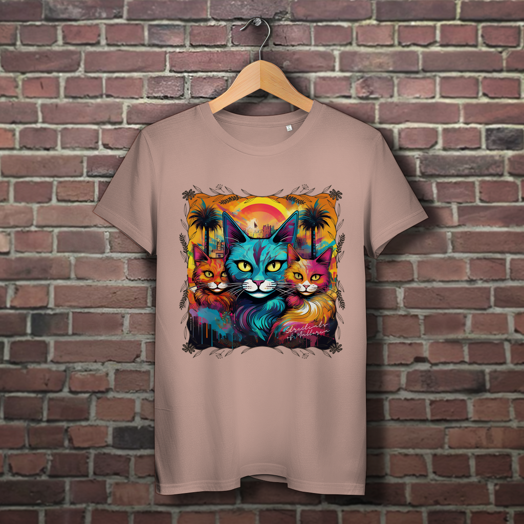 Streetcats of Mallorca - Damen Premium Bio T-Shirt - PetArt